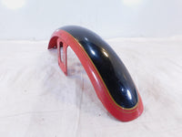 Harley Davidson Sportster 883 & 1200 & Dyna Red & Black Front Wheel Cover Fender - C3 Cycle