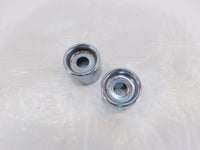 Harley Davidson Sportster 883 & 1200 Chrome Rear Shock Absorber Top Bolt Covers - C3 Cycle