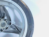 2001-2005 BMW Scarver F650 CS F650CS Silver Rear Wheel Rim & Tire - 36317681009 - C3 Cycle
