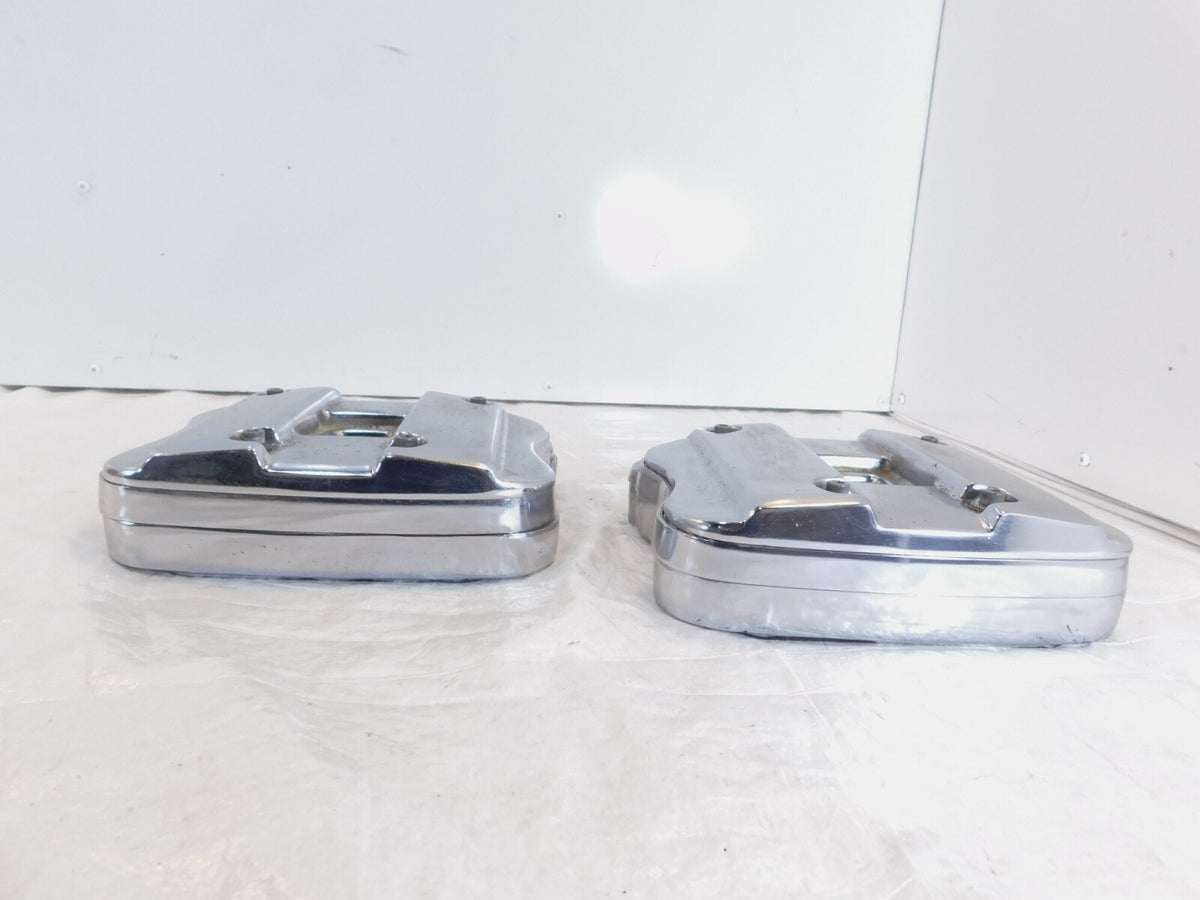 Harley Davidson Sportster 883 1100 1200 Chrome Cylinder Head Cover Rocker Boxes - C3 Cycle