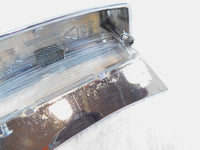 Piaggio Vespa LX LXV 50 125 150 Chrome Rear License Plate Light Cover w/ Lens - C3 Cycle