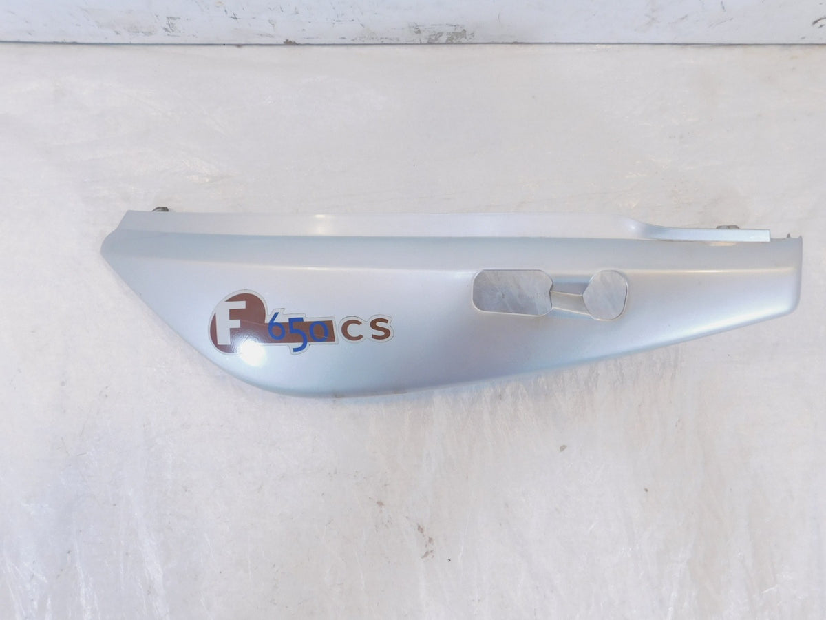 2001-2005 BMW F650CS F650 CS Silver Left Rear Tail Section Side Fairing Cowling - C3 Cycle