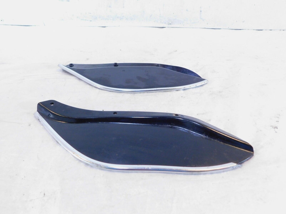 Harley Davidson Touring Electra Glide Street Glide Black Fairing Air Deflectors - C3 Cycle