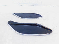 Harley Davidson Touring Electra Glide Street Glide Black Fairing Air Deflectors - C3 Cycle