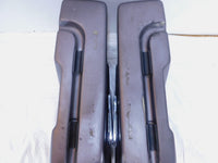 Harley Davidson Electra Glide Gray/Black Right & Left Saddlebags with Speakers - C3 Cycle