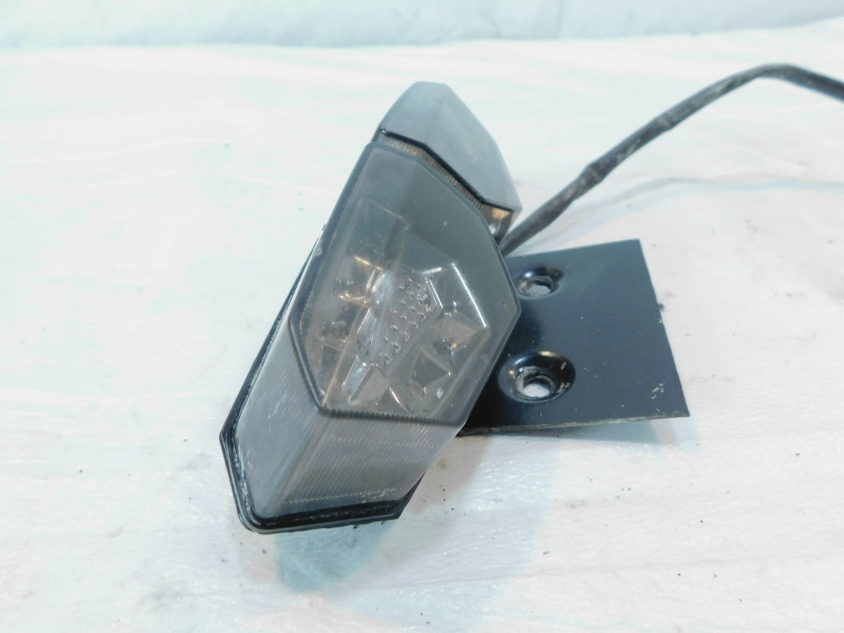 2004 04 Buell Firebolt XB9R XB12R Rear Tail Fender License Plate Bracket & Light - C3 Cycle