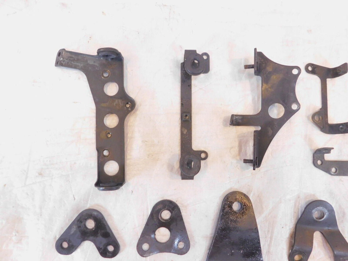 2003 03 Honda VTX1800C Retro Miscellaneous Bracket Mounts & Stays Parts Box Lot - C3 Cycle