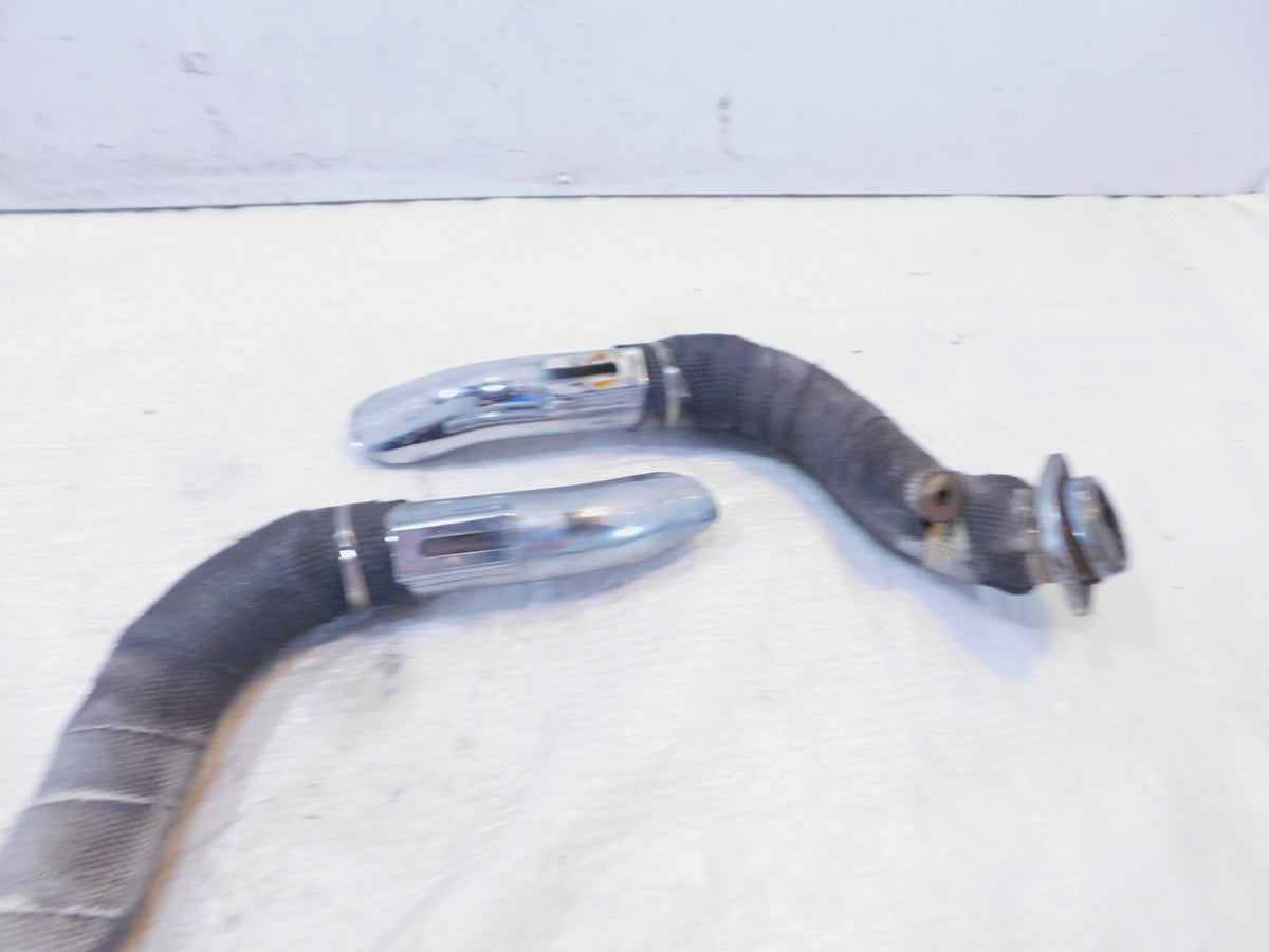 Harley Davidson Softail Heritage Custom Chrome Exhaust Pipe System - C3 Cycle