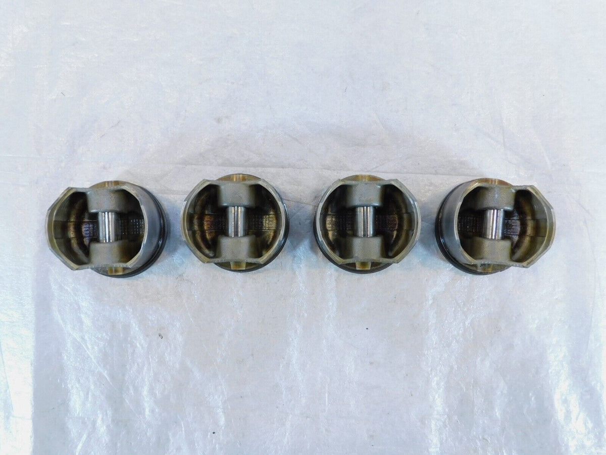1998-01 Honda Interceptor 800 VFR800 Engine Motor Cylinder Block Barrel Pistons - C3 Cycle