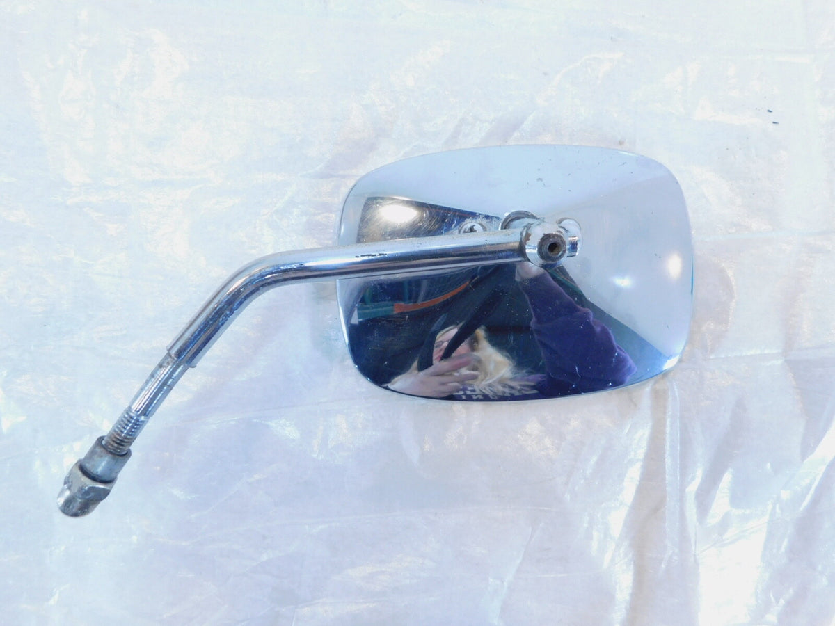 Harley Dyna Sportster Softail FXR & Sportster Front Left Chrome Rear View Mirror - C3 Cycle