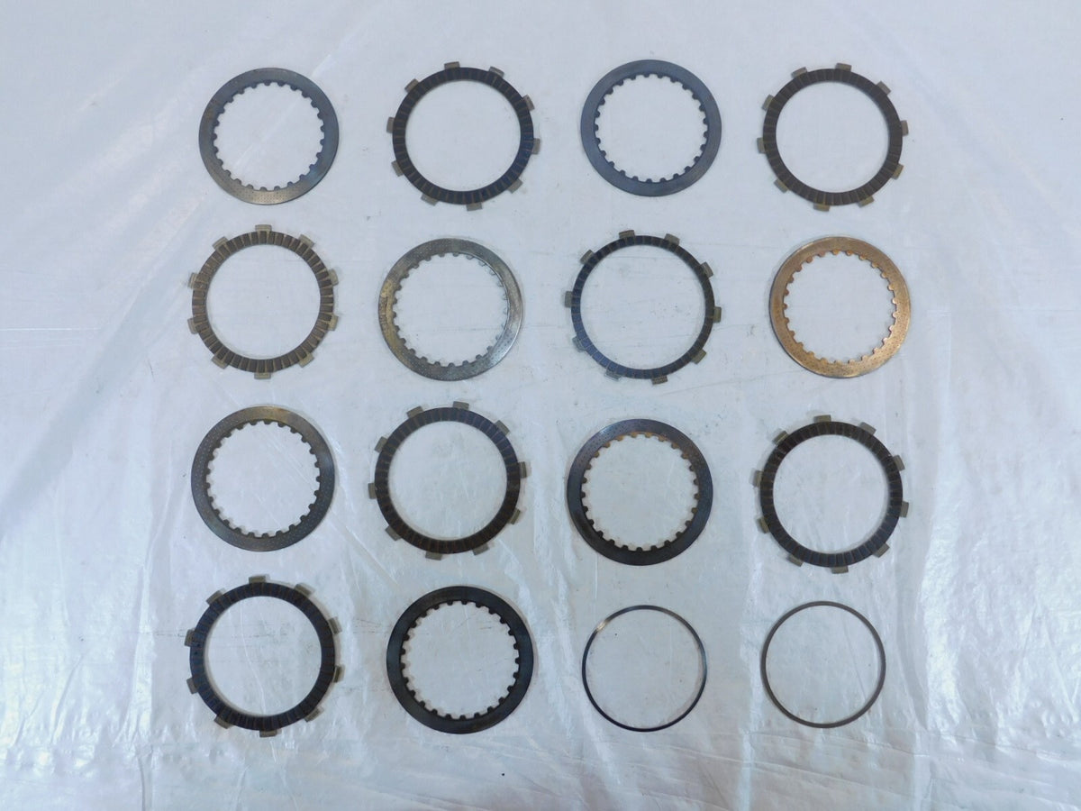 02-15 Honda Interceptor 800 VFR800 Clutch Basket Friction Plates Incomplete Lot - C3 Cycle