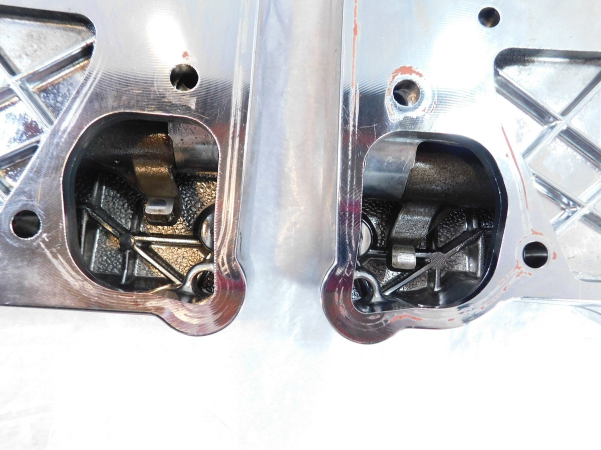 Harley Davidson Touring Dyna & Softail Chrome Cylinder Head Rocker Boxes - C3 Cycle