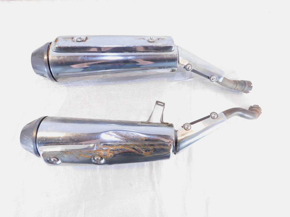 Suzuki GW250 Inazuma 250 L3 L4 L5 L7 Rear Left/Right Exhaust System Mufflers