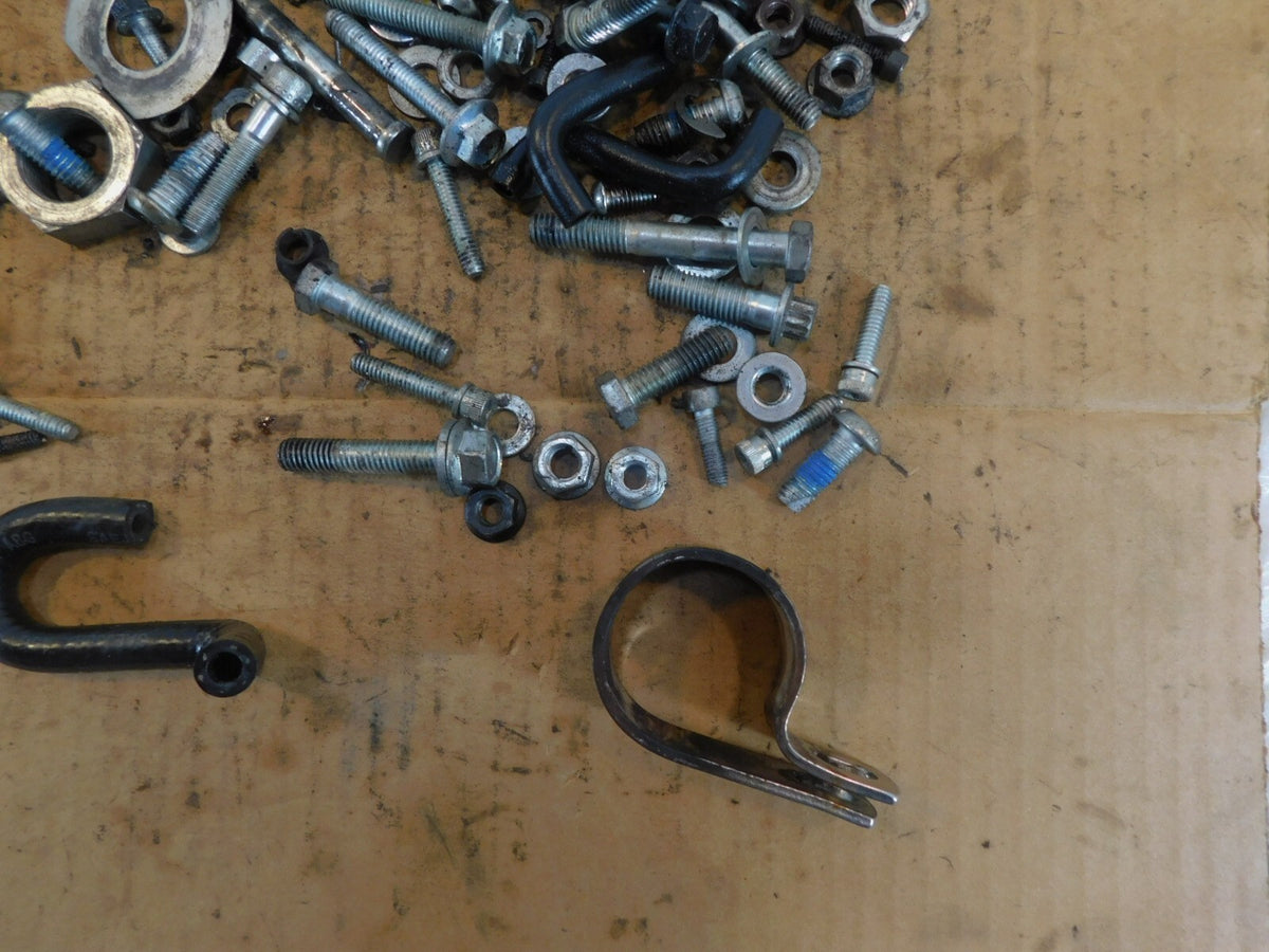 06 Harley Davidson Dyna Wide Glide FXDWG Engine Nut Bolt Brackets Parts Box Lot - C3 Cycle