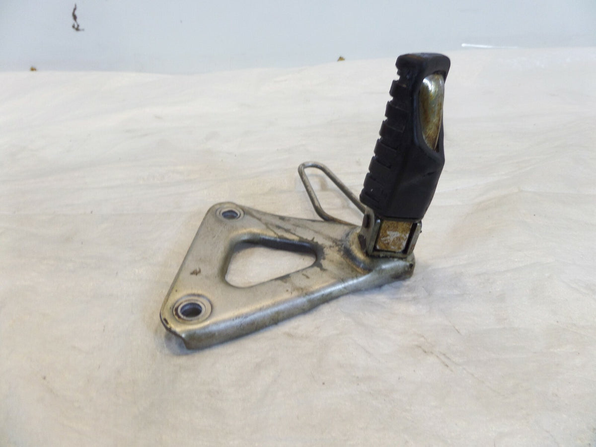 1987-2007 Kawasaki KL650 KLR650 Left Rear Passenger Footpeg Footrest & Bracket - C3 Cycle