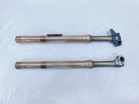 2012 12 Zero Motorcycle XU White Left/Right Front Wheel Fork Shock Leg Tubes - C3 Cycle