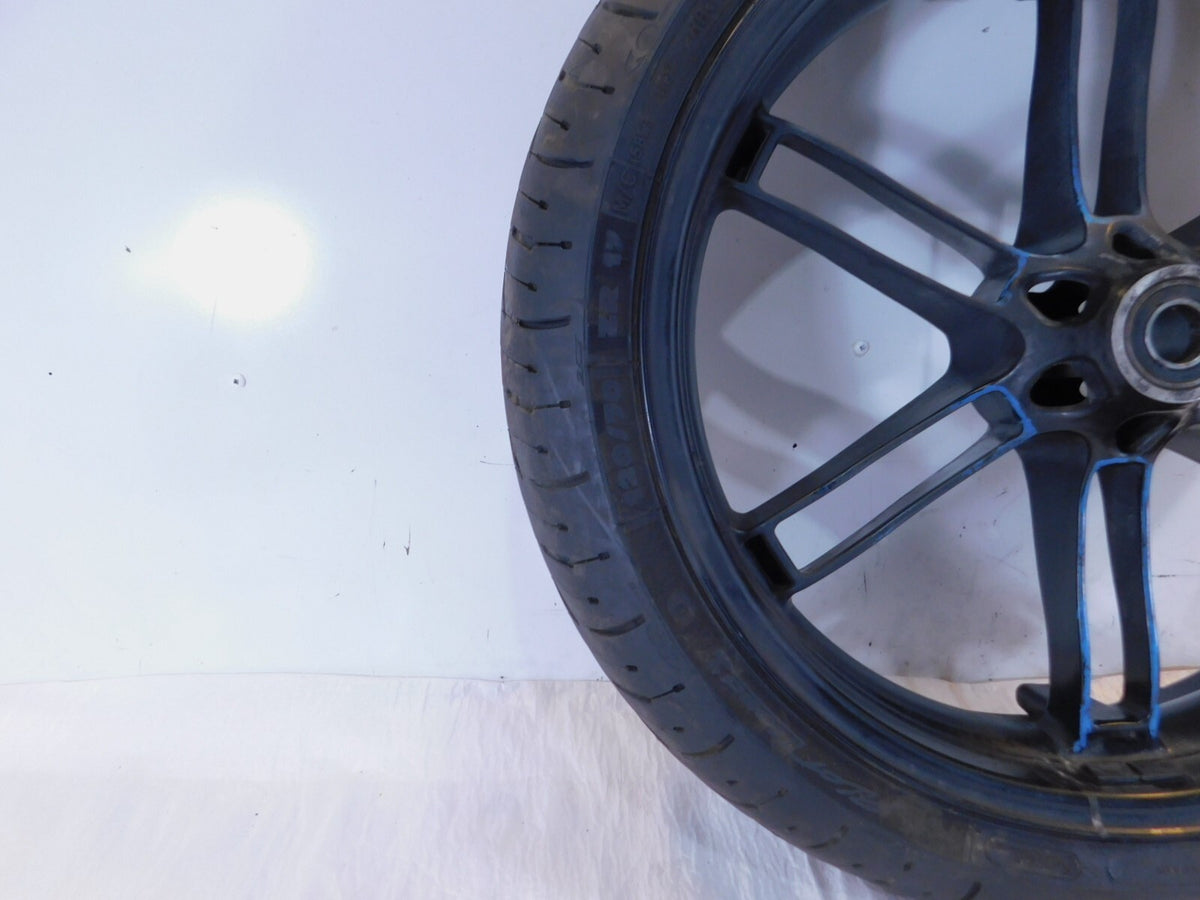 2006-2010 Buell XB XB12 XB12X Ulysses Cast 6 Spoke Front Black Wheel Rim & Tire - C3 Cycle