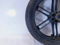 2006-2010 Buell XB XB12 XB12X Ulysses Cast 6 Spoke Front Black Wheel Rim & Tire - C3 Cycle