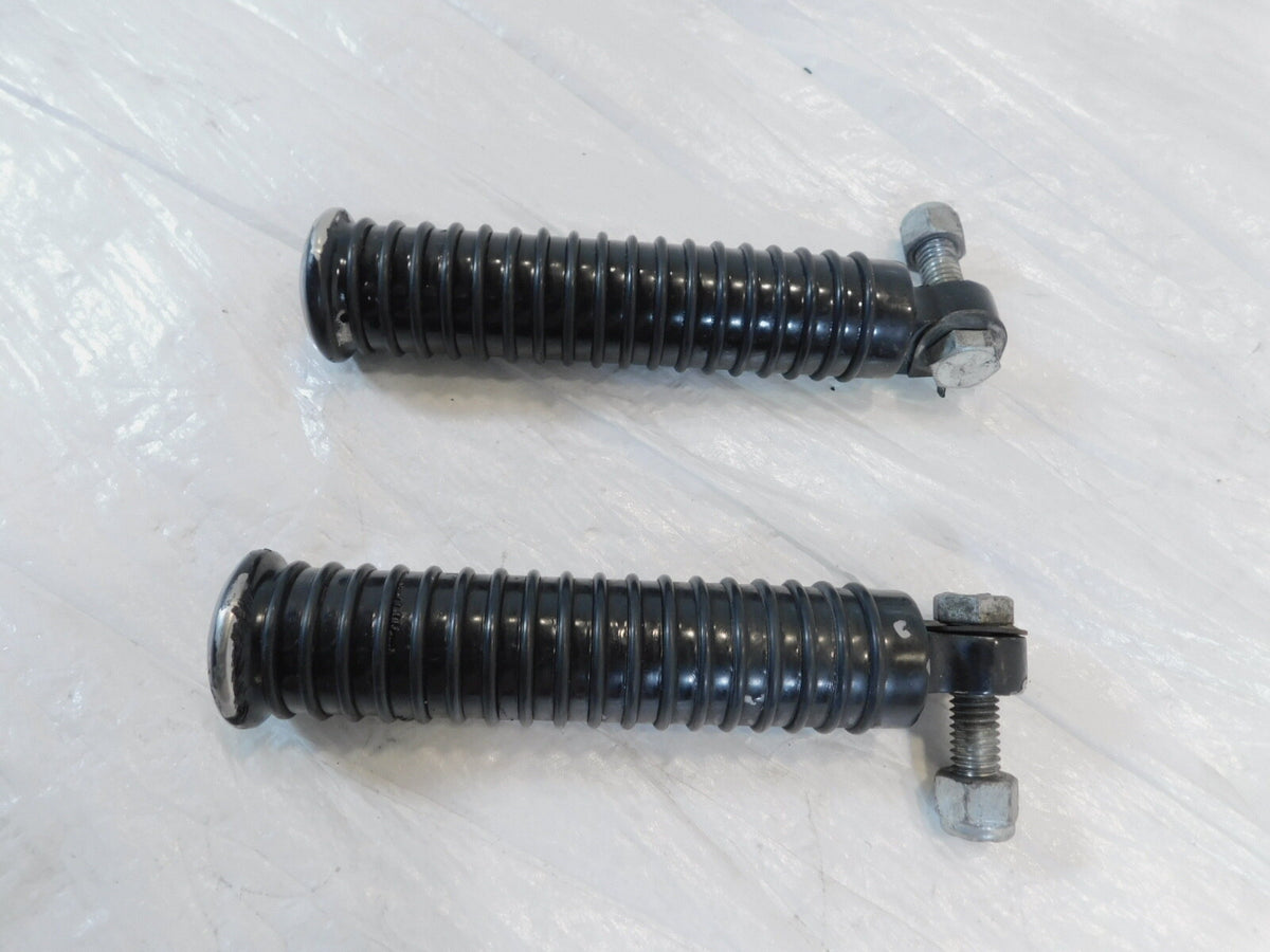 Harley Davidson FXR Dyna Sportster & Softail Black O-Ring Footpegs Footrests - C3 Cycle