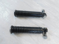 Harley Davidson FXR Dyna Sportster & Softail Black O-Ring Footpegs Footrests - C3 Cycle