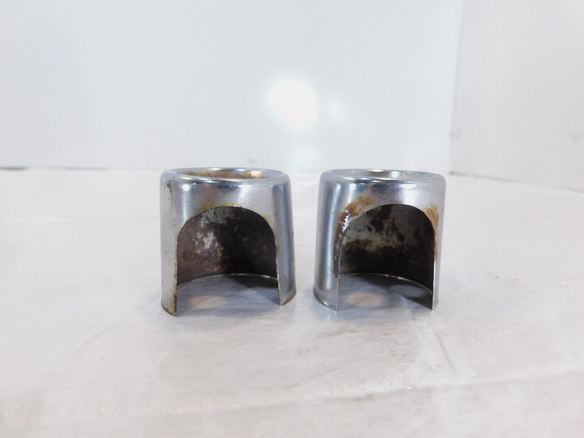 Pair Harley Davidson Sportster 883 1200 Shock Absorber Mount Bolt Covers - C3 Cycle