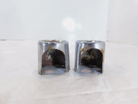 Pair Harley Davidson Sportster 883 1200 Shock Absorber Mount Bolt Covers - C3 Cycle