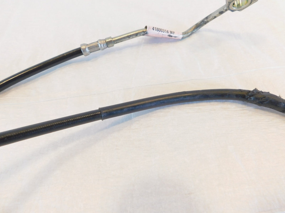Harley Davidson Road Glide Special Black Front Caliper ABS Brake Line Hose Pipe - C3 Cycle