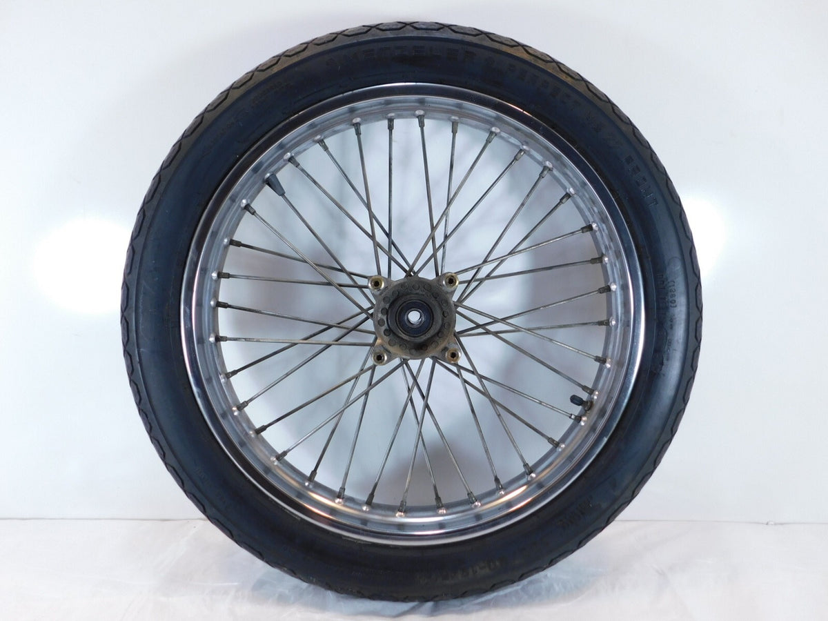 1986-2016 Suzuki Savage 650 LS650 Boulevard S40 Spoked Front Wheel Rim & Tire - C3 Cycle