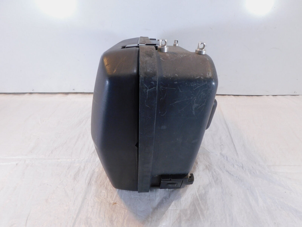 1984-1989 BMW K100RS Black Right Rear Integral Case Saddlebag Luggage Holder Box - C3 Cycle