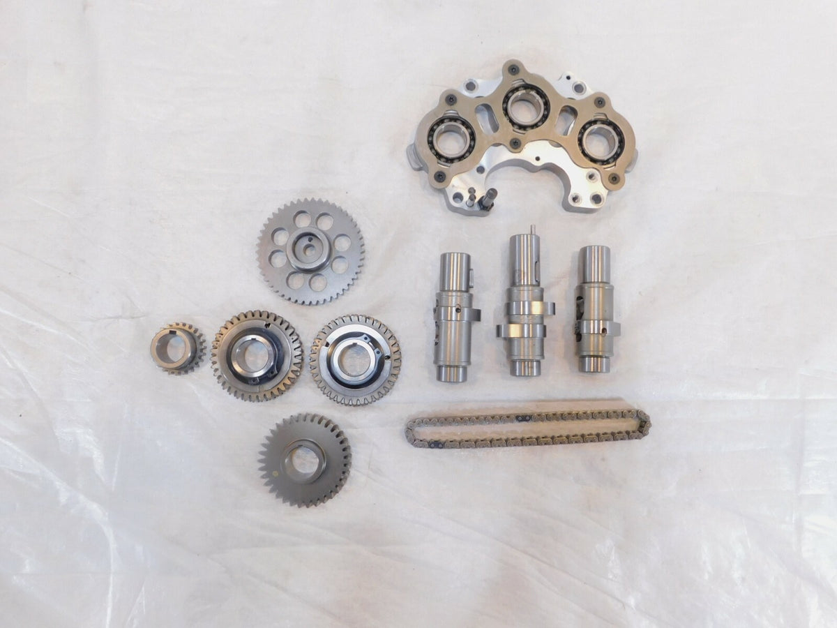 Indian Chief Chieftain Roadmaster Engine Motor Cam Camshafts w/ Support Plate - C3 Cycle