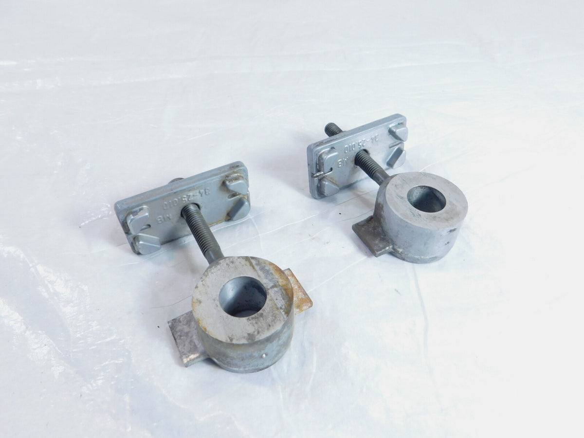 2002 MZ Skorpion Tour MZ660 660 Left & Right Rear Swingarm Axle Chain Adjusters