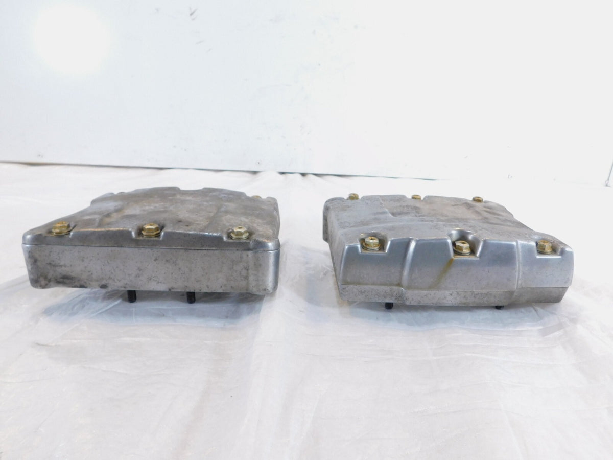 Harley Polished Twin Cam Touring Dyna Softail Cylinder Head Rocker Boxes & Arms - C3 Cycle