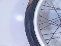 2009 Harley Davidson Dyna Street Bob FXDB Silver Laced Front Wheel Rim & Tire - C3 Cycle