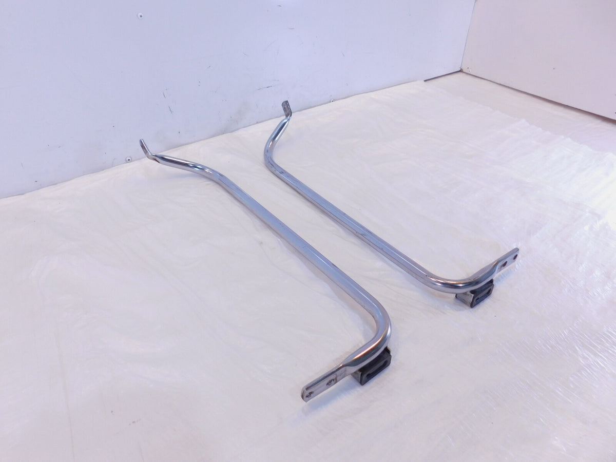 Harley Davidson Road King & Street Glide Left & Right Chrome Saddlebag Bracket - C3 Cycle