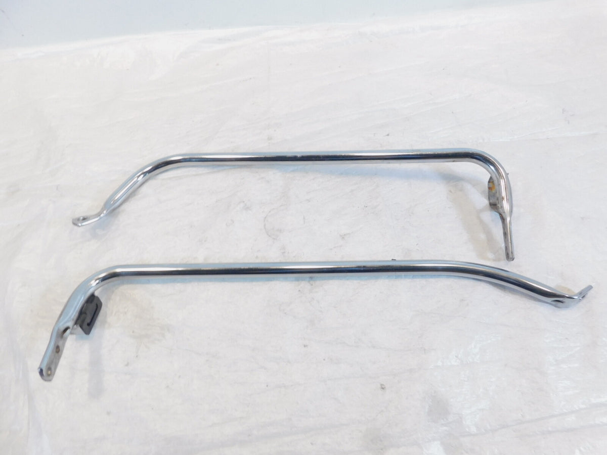 Harley Davidson Road King & Street Glide Left & Right Chrome Saddlebag Bracket - C3 Cycle