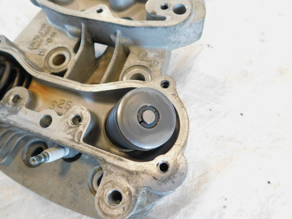 Harley Sportster 883 Front & Rear Engine Motor Cylinder Heads Springs & Valves - C3 Cycle