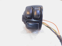 Harley Davidson Softail Dyna Sportster Left Handlebar Horn Turn Signal Switches - C3 Cycle