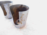 Harley Dyna Wide & Super Glide Low Rider Chrome Rear Shock Absorber Bolt Covers