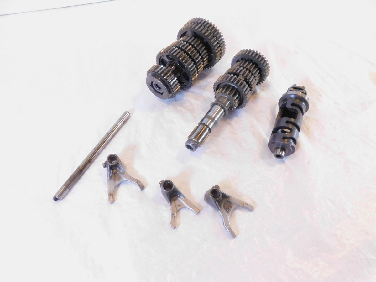 1986-1999 Yamaha Virago 1100 XV1100 Transmission Gears & Shift Drum w/ Forks - C3 Cycle