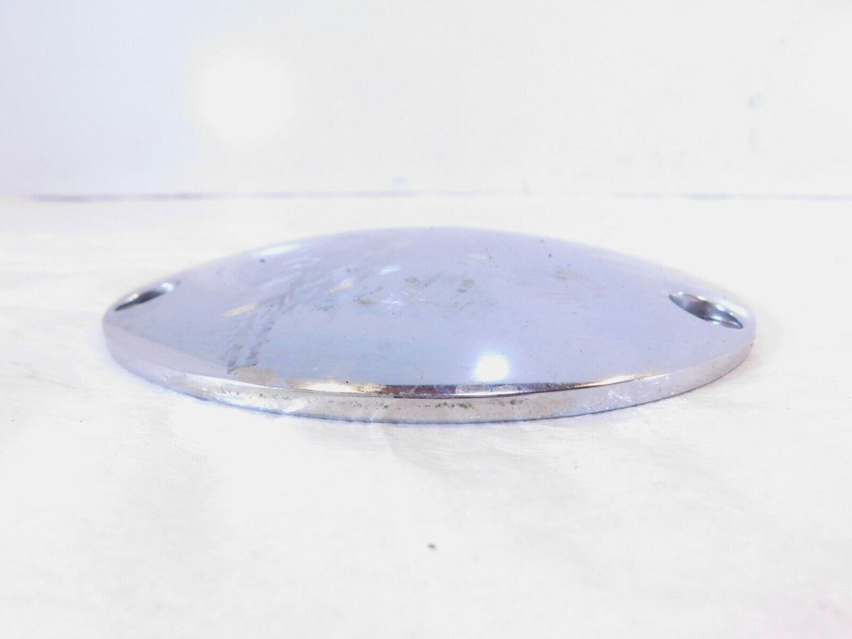 Harley Davidson Evo Softail Dyna & FXR Left Engine Chrome Derby Clutch Cover - C3 Cycle