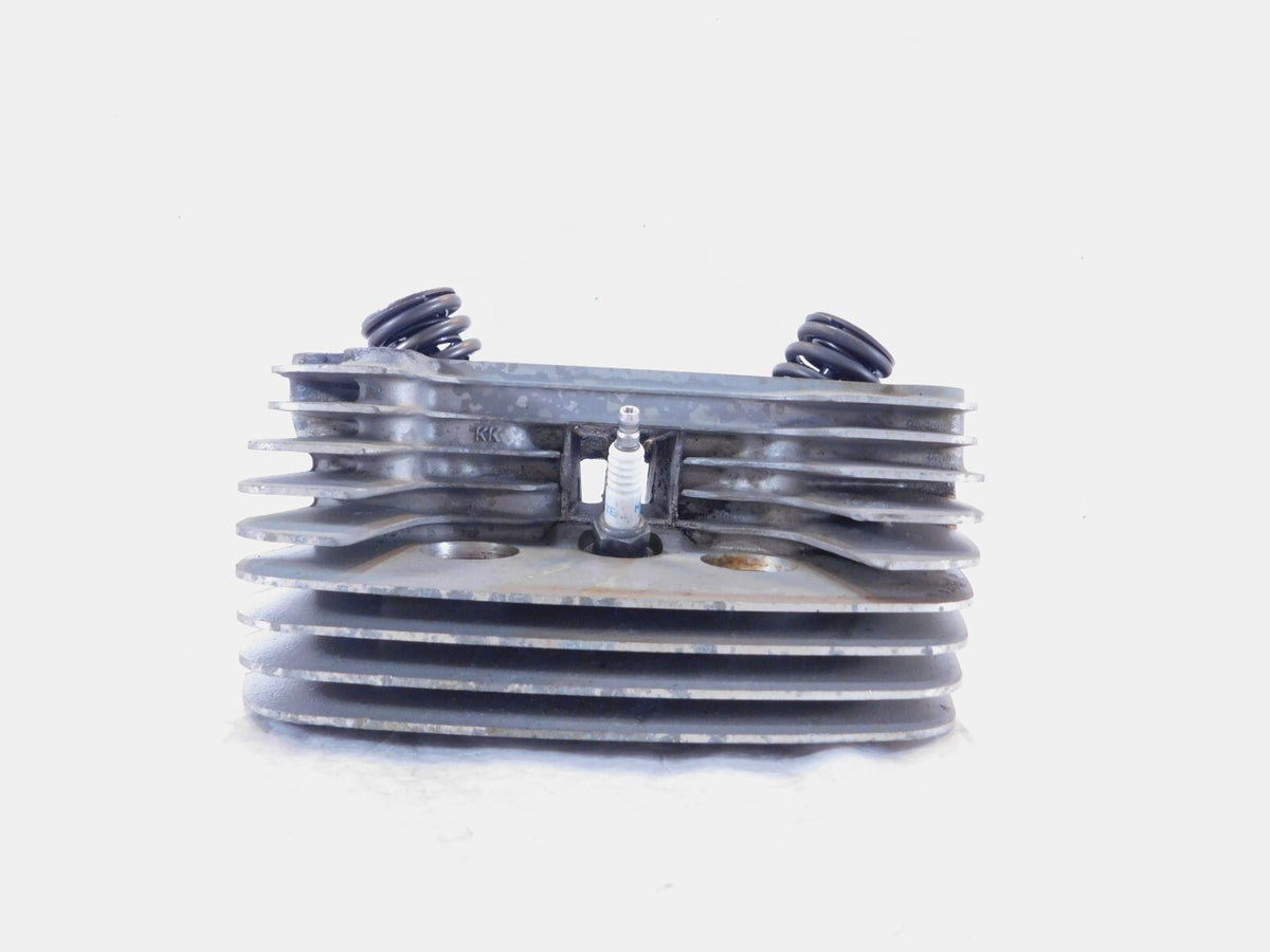 Harley Davidson Touring Softail & Dyna Silver Cylinder Head & Valves w/ Springs - C3 Cycle