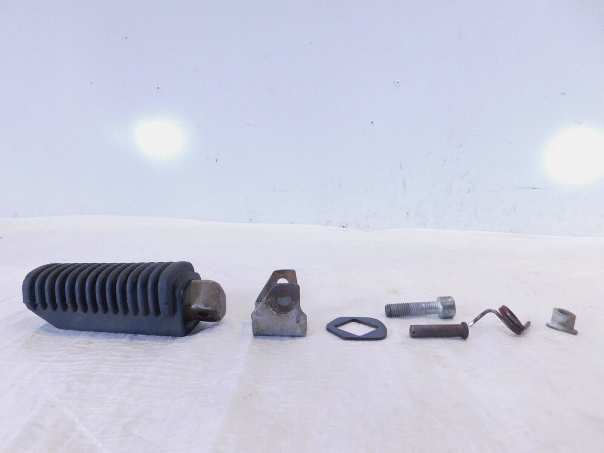BMW K100 K100RS K75 K75S K75C R100GS R100RT Left Rear Footrest Foot Peg & Mount - C3 Cycle