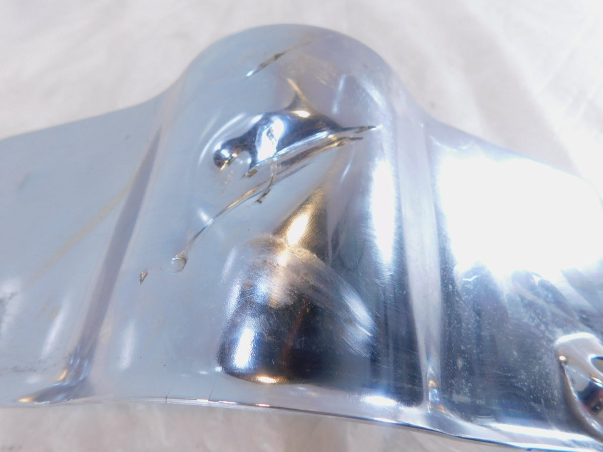 Harley Electra Glide Classic Chrome Front Fairing Fork Tree Cover Trim Skirt - C3 Cycle