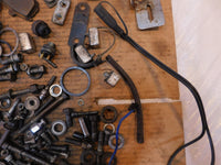 1986-1990 Harley Davidson Sportster 883 & 1200 Nut Bolt & Brackets Parts Box Lot - C3 Cycle