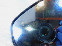 Harley Davidson FXR & Softail & Dyna & Sportster Left Black Rear View Mirror - C3 Cycle