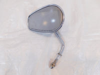 Harley Electra Glide & Softail & Dyna & Sportster Left Chrome Rear View Mirror - C3 Cycle