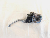 Harley Davidson Sportster Softail Dyna Black Front Master Cylinder w/ Lever