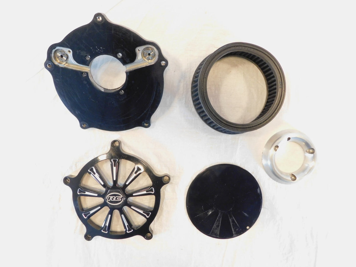 Harley Davidson Sportster 883 & 1200 RC Components Airbox Air Cleaner w/ Filter - C3 Cycle
