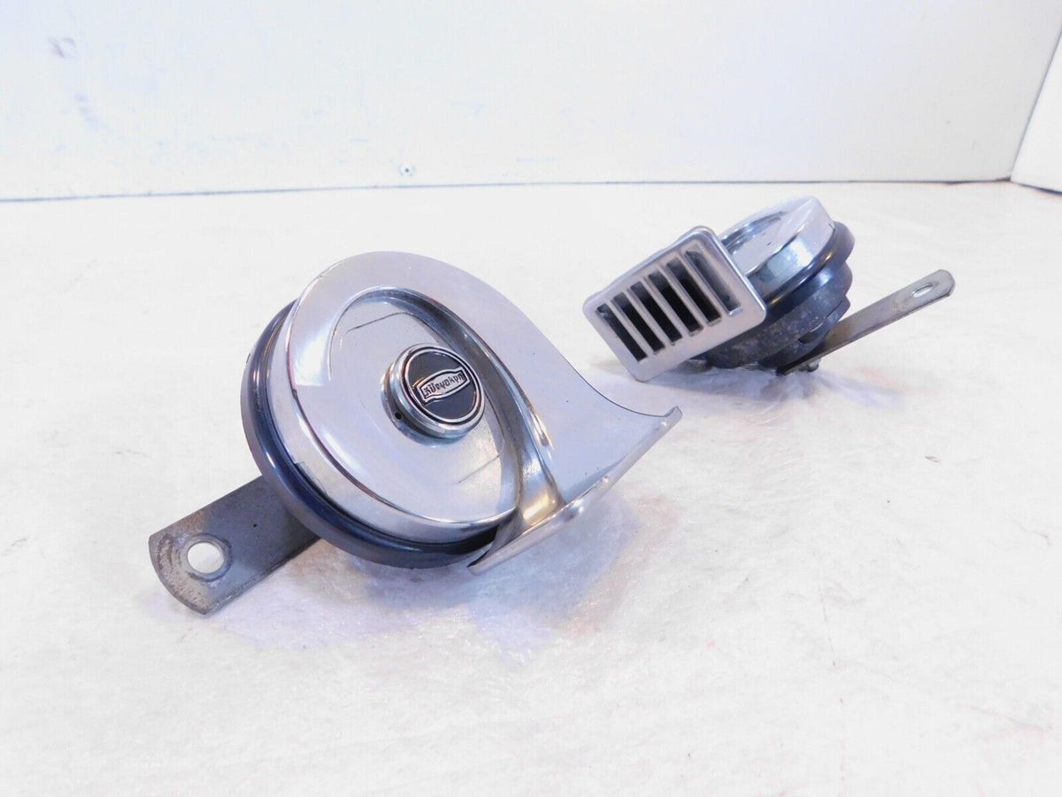 Harley Davidson Road King Electra Glide Dyna & Softail Twin Cam Chrome Horns