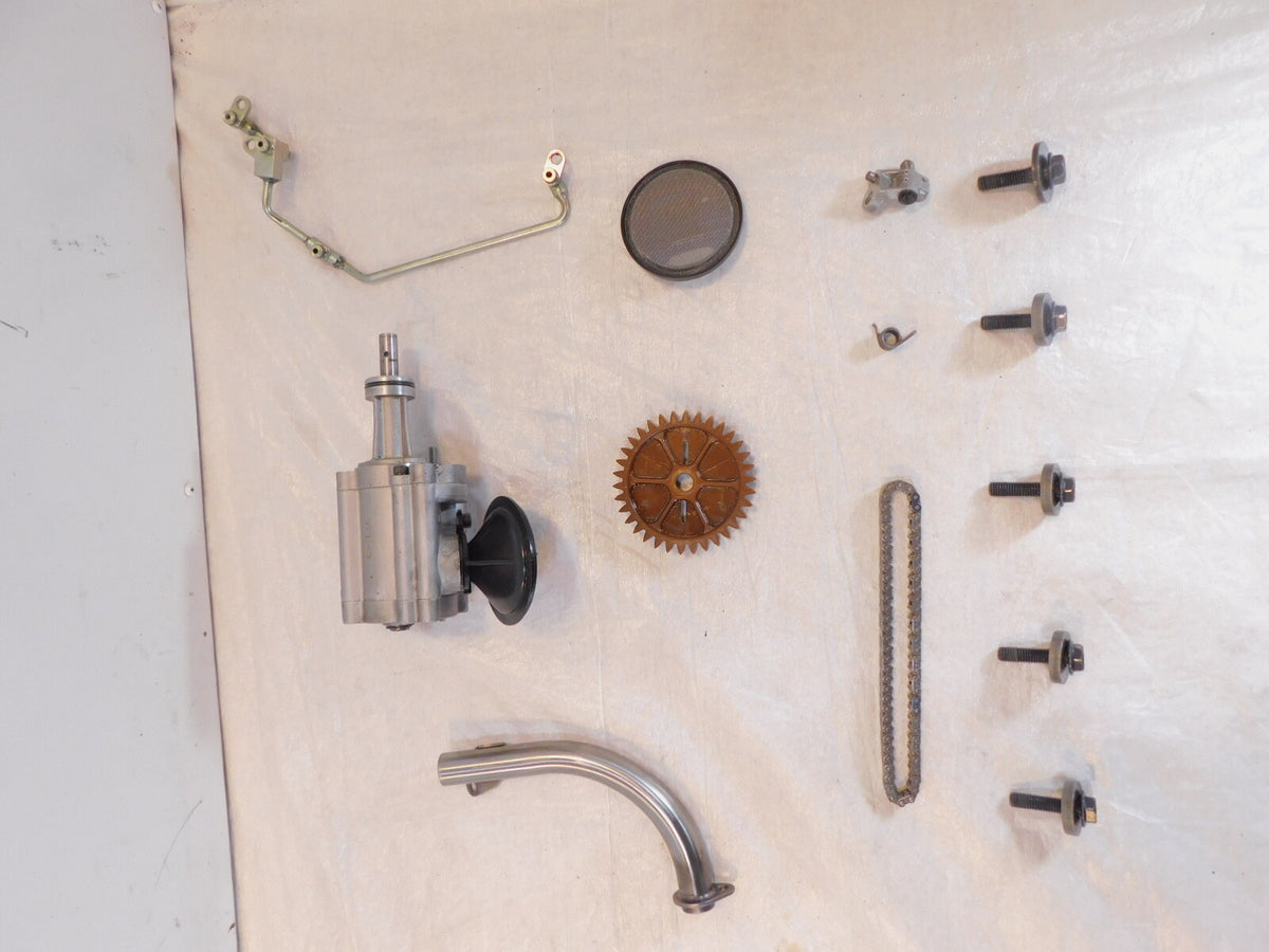 Indian Chief Chieftain Roadmaster & Springfield Engine Motor Oil Pump Parts Lot - C3 Cycle
